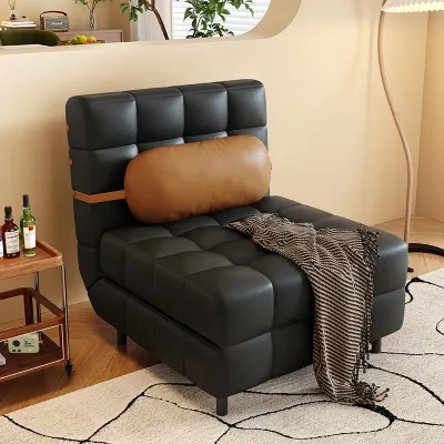 Folding sofa bed2025New model of dual-purpose single sofa for small apartments multifunctional folding bed for living room and balcony