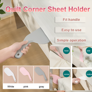 🔥Hot Sale🔥Sheet Organization Tips Sheet Clip Holder Plastic Comforter Holder Clip Sheet Organization Tool Bed Making Helper Tool Adjustable Mattress Lift Clips Secure Sheet Straps Bedding Gripper Pads For Deep Pocket Sheets Bed Sheet Holder