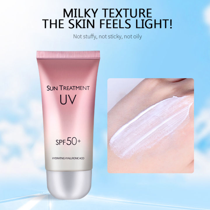 Sunscreen Cream Intensive Uv Sunblock Cream Spf 50 Waterproof Sun Protection Cream Refreshing 3199