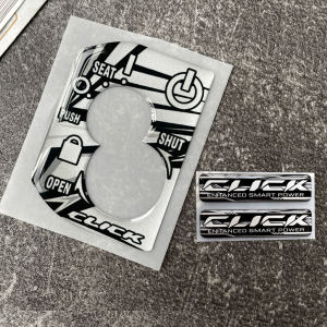 For Honda Click 125i CLICK 125 i Motorcycle Ignition Engine Start Sticker 3D Resin Gel Waterproof Decal