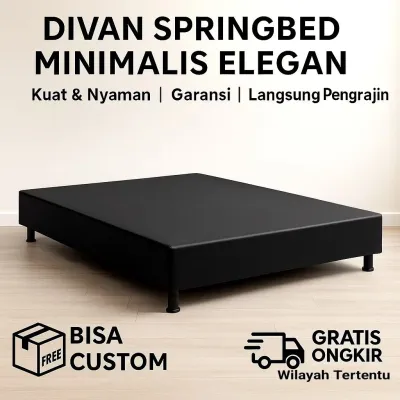 Divan / Difan / Dipan Box tanpa sandaran By Jelita
