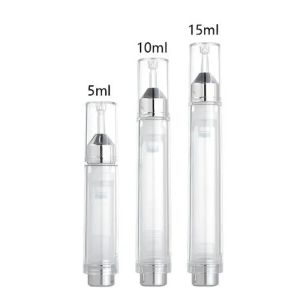 10-50PCS 5/10/15ML Empty Cosmetic Bottle Water-light Needle Airless Tube Essecce Eye Cream Emulsion Vacuum Container