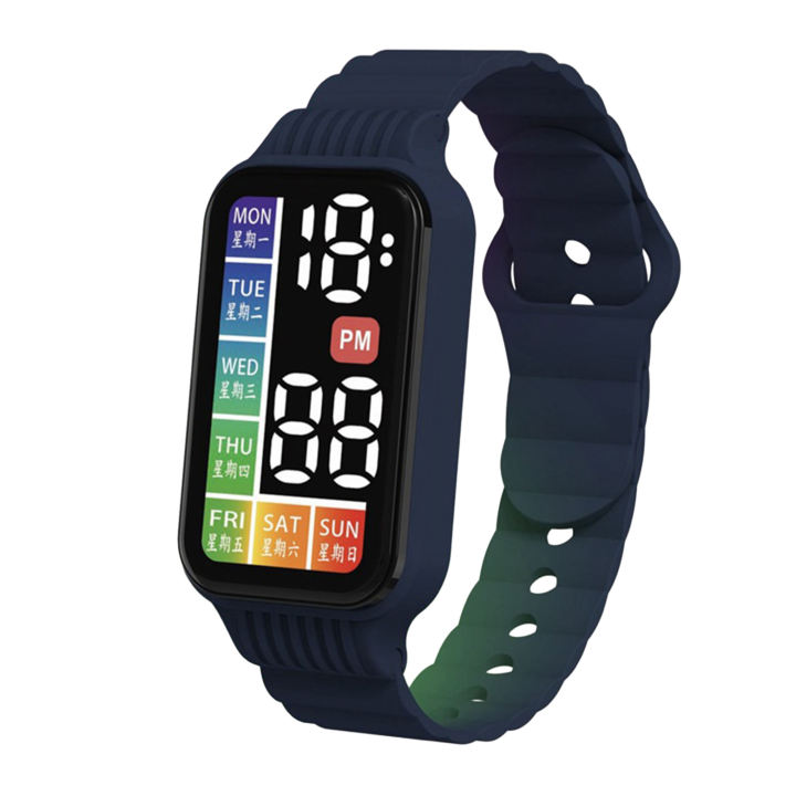 Đồng Hồ Trẻ Em Màn Hình Cảm Ứng – Đồng Hồ Kỹ Thuật Số Dây Đeo Điều ...