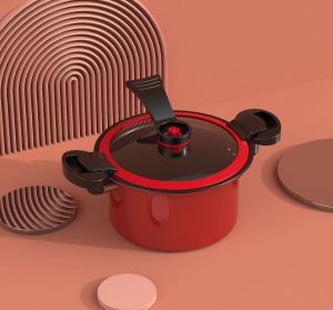 Pressure Cooker Non-Stick Cooker Stewed Soup Micro Pressure Cooker 3.5L Stainless Steel - Paez PH