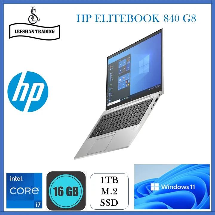 [Next Day Deliver] HP ELITEBOOK 840 G8 I7-1185G7 11th Gen14" FHD IPS ...