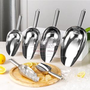 Keluli Tahan Karat Ais Kiub / Nasi / Scooper Kacang/Stainless Steel Ice Cube / Rice / Bean Scoop Scooper