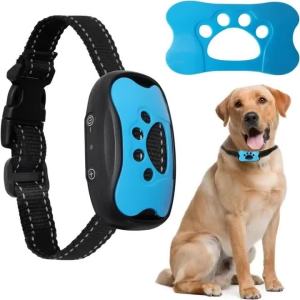 Pet Dog Anti Barking Device USB Rechargeable Dogs Training Collar Ultrasonic Stop Barking Vibration Anti Bark Collar2026