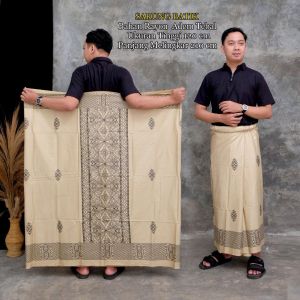 SARUNG BATIK PRIA MOTIF SARANG TAWON RAYON SUPER PREMIUM ADEM TEBAL HALUS