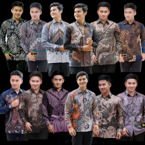 Batik Murah 100 Dapat 3 Lengan Panjang Dewasa Motif Random // bisa cod
