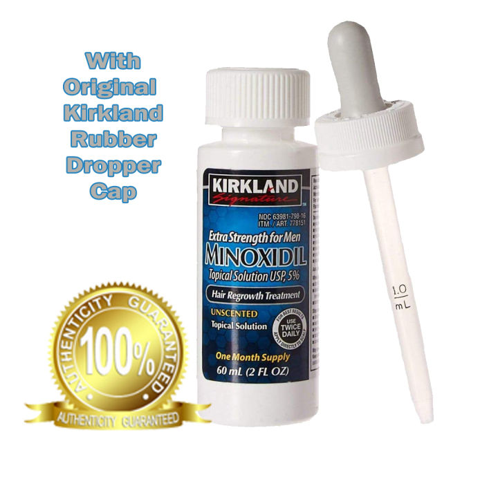 Kirkland Signature Minoxidil 5 Percentage Extra Strength Hair Loss Regrowth Treatment For Men 5747