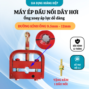 Máy Ép Đầu Nối Dây Hơi Xịt Rửa Xe Ép Cốt Dây Xịt Áp Lực Nông Nghiệp Dùng Đường Kính Ống 9.5mm - 11mm