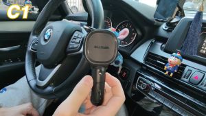 30W Car Charger Four-Port Super Fast Charger IOS TYPE-C USB-A 5A Vehicle Charger CHIGANG C1