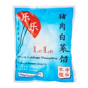 Lele Pork Cabbage Dumpling - Frozen