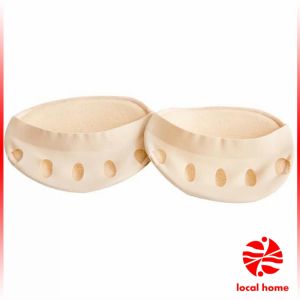 Local home 1คู่ แผ่นรองจมูกเท้า รองฝ่าเท้าด้านหน้า ดูแลเท้า ลดปวดเมื่อย  Five-finger socks