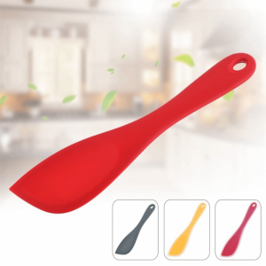 PLLEWY Heat Resistant Silicone Spatula Food Grade Non Stick Cream Butter Scraper Flexible Easy to Clean Cake Spatula Pastry Making