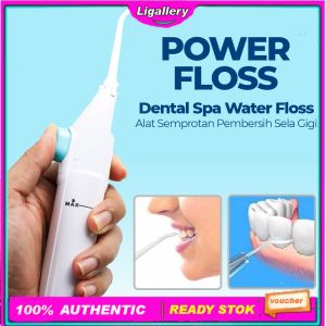 Power Floss Alat Semprotan Pembersih Sela Gigi Dental Spa Water Floss Dental Air Jet