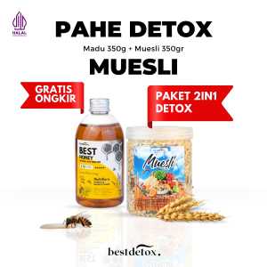 Best Honey Paket Diet Paket Detox Paket Bundling Muesli Sari Lemon Madu