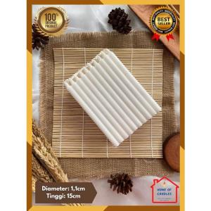 Lilin Mati Lampu D11P15 |  Lilin Natal | Lilin Doa Rohani | Lilin Ibadah |Panjang 15cm isi 50pcs