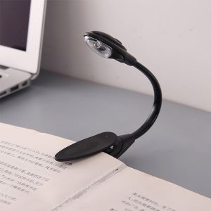Book Light Clip Led Reading Lamp Clip Mini Flexible Portable Lampu Baca Buku Jepit