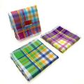 6/12 PCS Unisex Assorted Cotton Handkerchief Cotton Fabric School Office Use Handkerchief. 