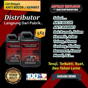 Aspal Cair Anti Bocor - GRATIS ONGKIR -  5 Kg