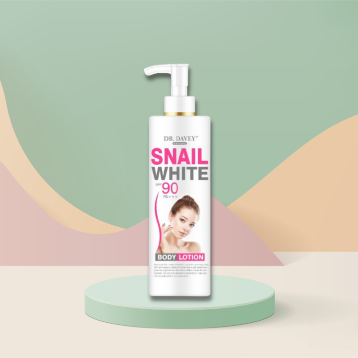 Original 500ml Snail White Body Lotion Spf 90 Pa Collagen Whitening Beauty Lotion Maintain Skin 3921