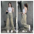Quần Jeans Nữ Dáng Suông ,Quần Bò Nữ Ống Rộng Đi Viền Kiểu Nổi 2 Bên Phối Túi Kiểu 2 Màu Siêu Hot. 