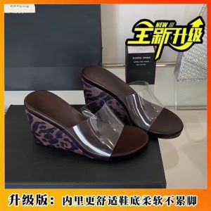 [Free Shipping] 2026 Summer New Open-Toe High Heels For Petite Women Clear Strap Wedge Sandals With Height Enhancement