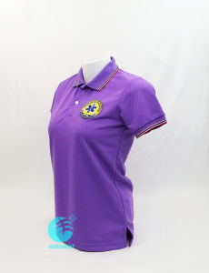 💥Sale💥เสื้อโปโล สีม่วง สพฉ. พื้นเหลือง รุ่นใหม่ สถาบันการแพทย์ฉุกเฉินแห่งชาติ (ชาย/หญิง) นุ่มลื่นใส่สบาย ระบายอากาศดี