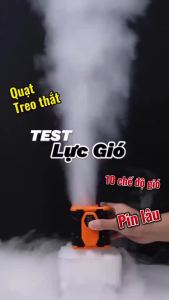 Quạt Đeo Thắt Lưng Quạt Điều Hòa Đeo Hông 3in1: Quạt + Đèn Pin +Sạc Dự Phòng Pin 12000mAh Màn LCD