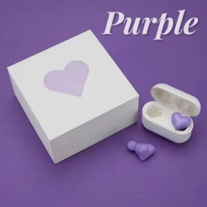 Cute Heart Shape Bluetooth Earphones TWS Wireless Earbuds IPX6 Waterproof Noise Cancelling For Calls Pigfly