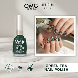 OMG Nail Lacquer 10ml - Green Tea