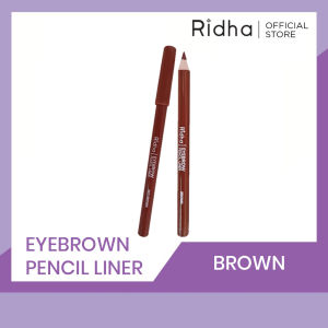 RIDHA Eyebrow Pencil Liner GET FREE Cetakan Alis - 2in1 (4gr)
