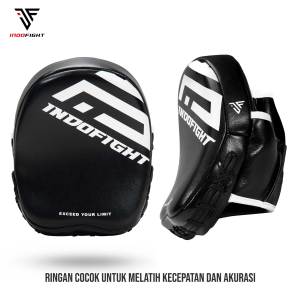 Focus Mitt Indofight Punching Pad Boxing Mitt Indofight Focus Pad Tinju Boxing Target Focus Pad MuayThai