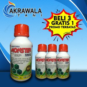 MONSTER 720 SC 500ml INSEKTISIDA/METOMIL/PREFONOFOS/SIPERMETRIN