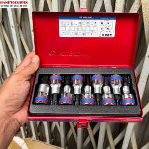 Bộ tuýp 1/2″ 9pcs mũi bông T20-T60 4109PR Kingtony