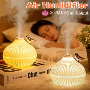 300ML Air Humidifier Onion Shape USB Small Ultrasonic Humidifier Aromather Diffuser for Office Home