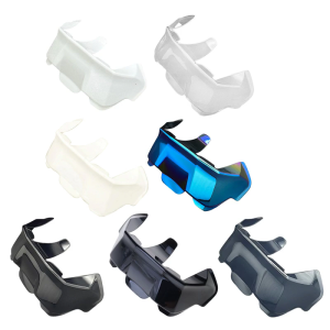 Aggressive Racing Helmet Spoiler Lightweight ABS Plastic Aerodynamic Performing Enhancer Quick Snap On Upgradable