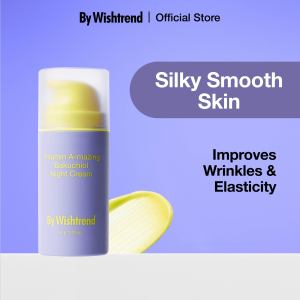 By Wishtrend Vitamin A-mazing Bakuchiol Night Cream 30g for Anti-Aging & Wrinkle Care