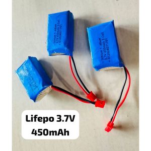 Termurah Baterai Batre Speker Lifepower Lipo 37V 37Volt 450mAh Soket Putih PH20 Ph 20 Untuk speker bllututh Bluetooth Universal