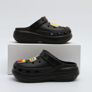 Free Shipping WomenS Thick-Soled Clogs 2026 New Summer Outdoor Height-Increasing Sandals Beach Toe-Cap Half Slippers For Women