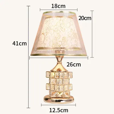 Table Lamp LED low ​energy consumption bedside lamp study room living Eye protection lamp bedroom bedside European style