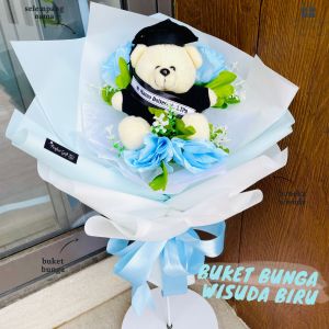 Buket Bunga Wisuda Kado Wisuda Hadiah Wisuda Buket Bunga Boneka Wisuda Graduation Gift Kado Graduation