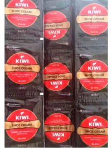 12pcs/1 Dozen KIWI Black Shoe Cream Shine Leather Shoe Clean Health Maintenance Repair Shoe Polish