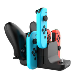 DISOUR For Nintend Switch joycon Charger 4 Port controller Charging Dock Station for Switch Holder Charger Switch NS OLED Accessories