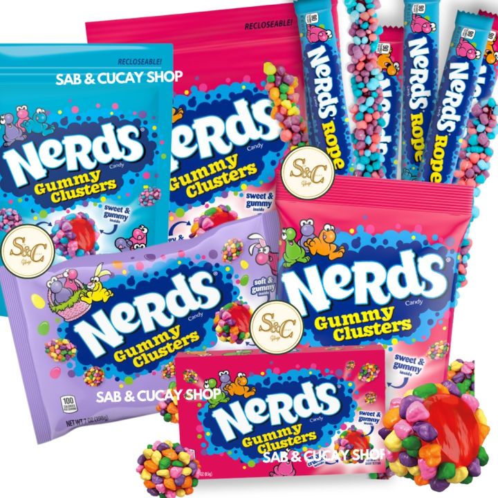 Nerds Gummy Clusters Candy | Lazada PH