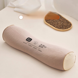 🧘♀️หมอนรองคอป้องกันคอ หมอนรองคอเปลือกบัควีท หมอนรองคอเปลือกบัควีทความหนาแน่นสูง ตาข่ายระบายอากาศ ป้องกันเหงื่อ และไม่อับชื้น