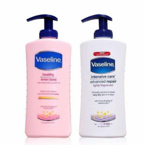 Sữa dưỡng thể Vaseline Healthy White Body dưỡng trắng da 400ml