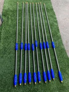 ก้านพ่นยาตรงยาว 150 ซม.สไลด์ออกได้ 3 เมตร(ไม่รวมหัว)หมุนปรับระยะใกล้-ไกลได้ ส่งสูง ส่งไกล