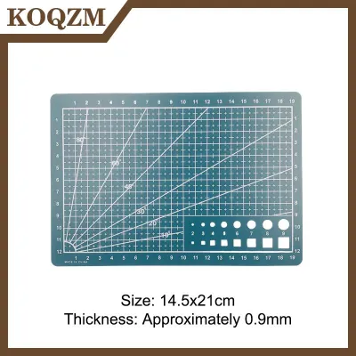 KOQZM A3 A4 A5PVC Cutting Mat Single Side Patchwork Cut Pad For Workbench Patchwork Sewing Manual DIY Knife Engraving Leather Cutting Board
